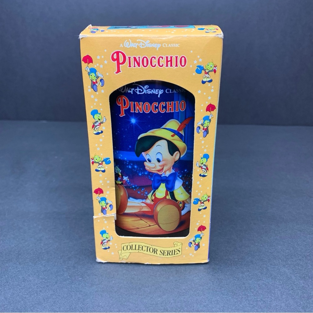 Vintage 1990s Disney’s Pinocchio Burger King Collector’s Cup
